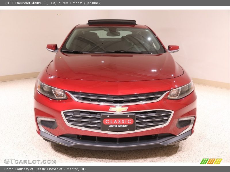Cajun Red Tintcoat / Jet Black 2017 Chevrolet Malibu LT