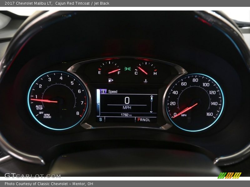 Cajun Red Tintcoat / Jet Black 2017 Chevrolet Malibu LT