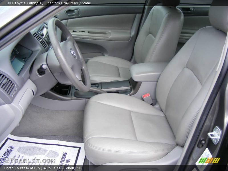Phantom Gray Pearl / Stone 2003 Toyota Camry LE