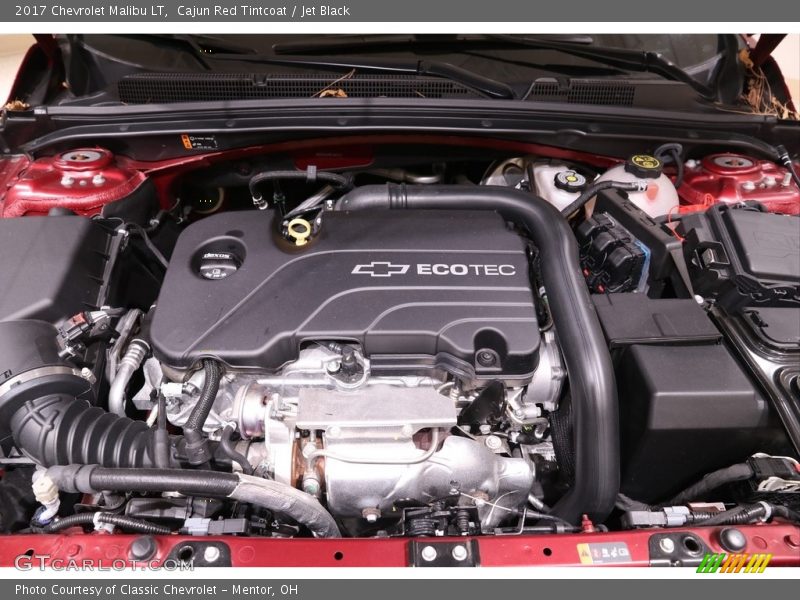 Cajun Red Tintcoat / Jet Black 2017 Chevrolet Malibu LT