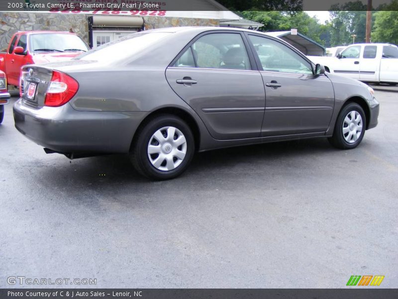 Phantom Gray Pearl / Stone 2003 Toyota Camry LE