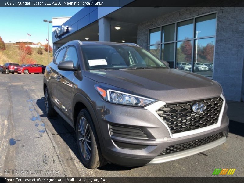 Magnetic Force / Gray 2021 Hyundai Tucson SEL AWD