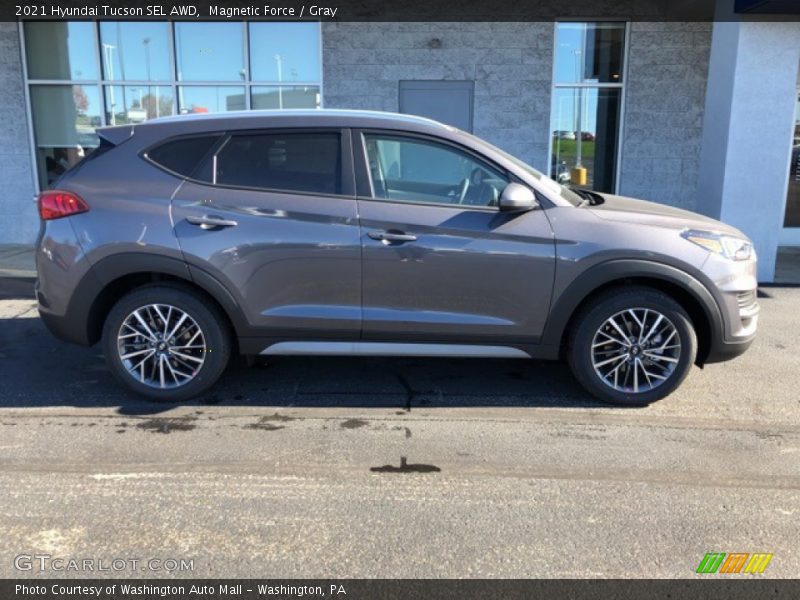 Magnetic Force / Gray 2021 Hyundai Tucson SEL AWD