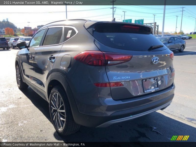 Magnetic Force / Gray 2021 Hyundai Tucson SEL AWD