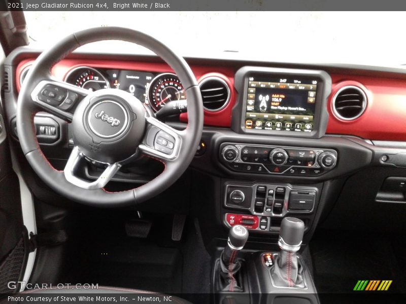 Bright White / Black 2021 Jeep Gladiator Rubicon 4x4