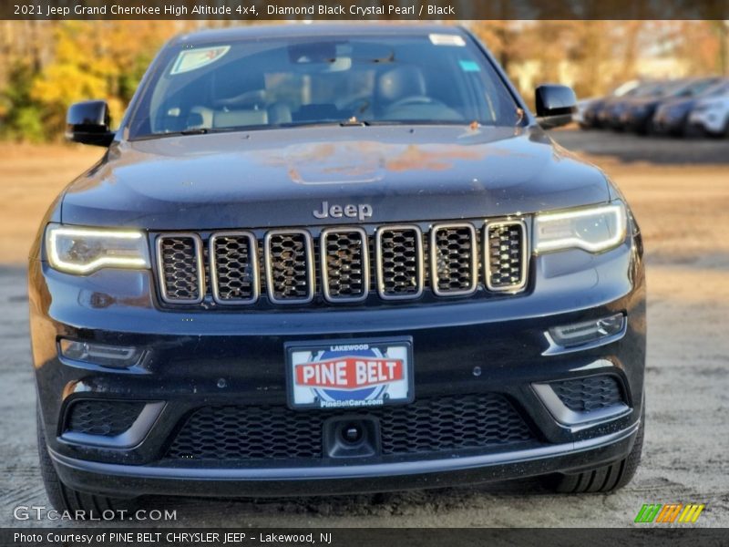 Diamond Black Crystal Pearl / Black 2021 Jeep Grand Cherokee High Altitude 4x4