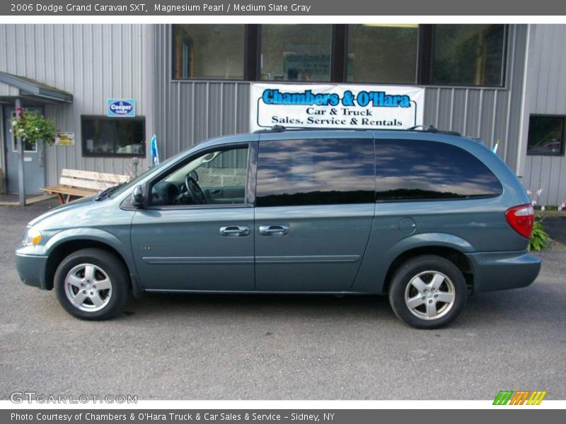 Magnesium Pearl / Medium Slate Gray 2006 Dodge Grand Caravan SXT