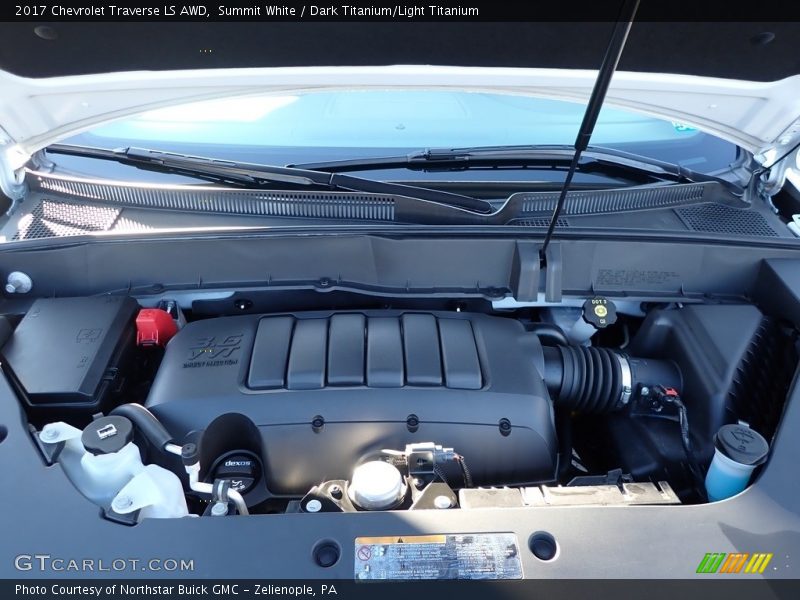  2017 Traverse LS AWD Engine - 3.6 Liter DOHC 24-Valve VVT V6