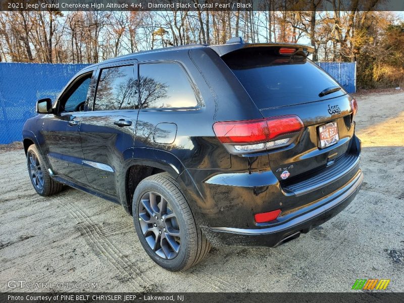 Diamond Black Crystal Pearl / Black 2021 Jeep Grand Cherokee High Altitude 4x4