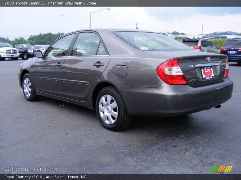 Phantom Gray Pearl / Stone 2003 Toyota Camry LE