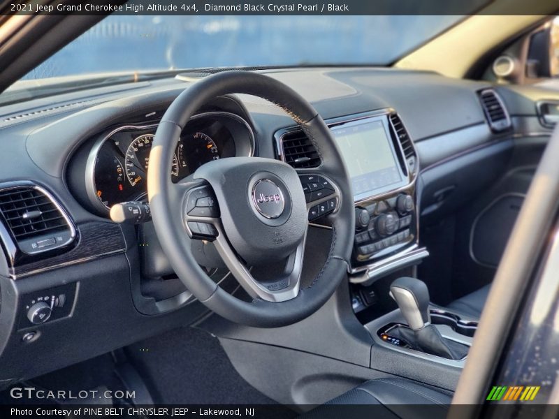 Diamond Black Crystal Pearl / Black 2021 Jeep Grand Cherokee High Altitude 4x4
