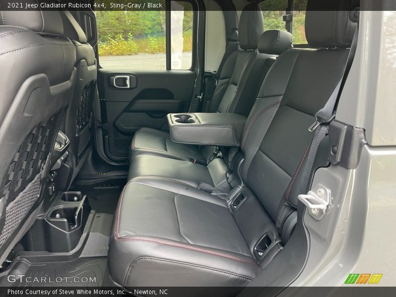 Rear Seat of 2021 Gladiator Rubicon 4x4