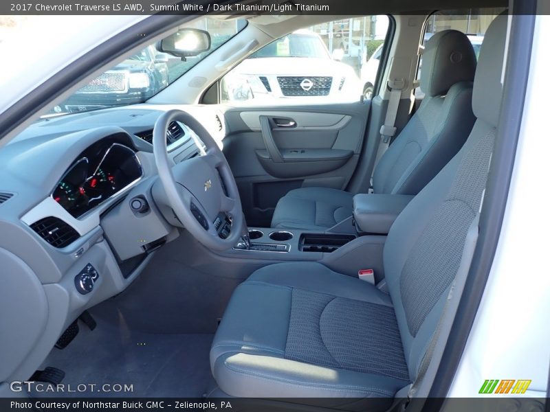  2017 Traverse LS AWD Dark Titanium/Light Titanium Interior