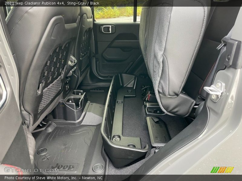 Rear Seat of 2021 Gladiator Rubicon 4x4