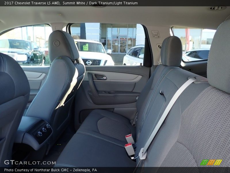 Summit White / Dark Titanium/Light Titanium 2017 Chevrolet Traverse LS AWD