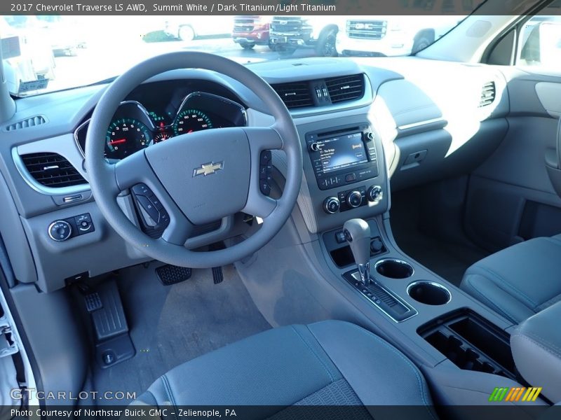 Dark Titanium/Light Titanium Interior - 2017 Traverse LS AWD 