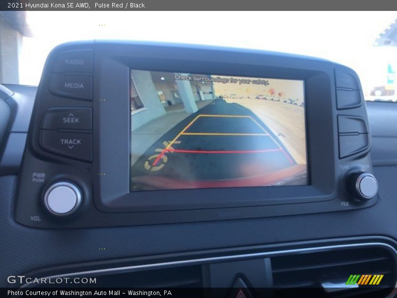 Pulse Red / Black 2021 Hyundai Kona SE AWD