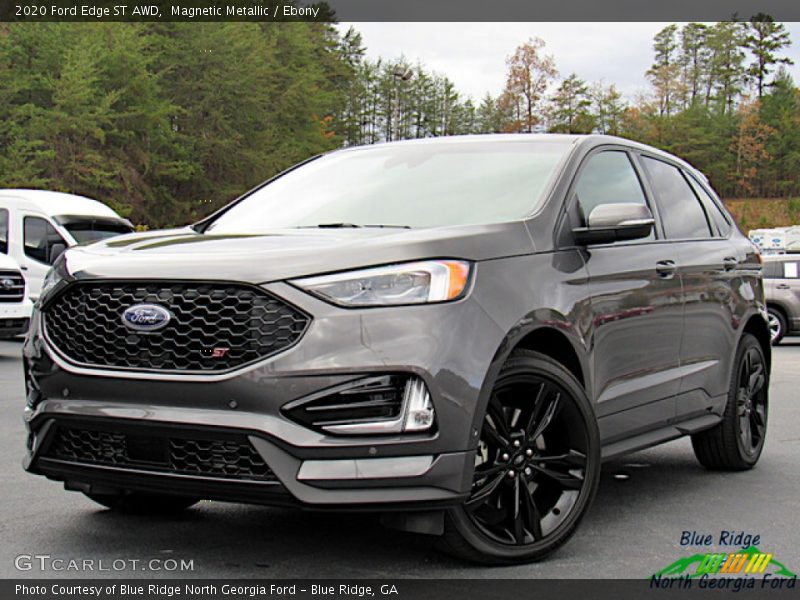 Magnetic Metallic / Ebony 2020 Ford Edge ST AWD