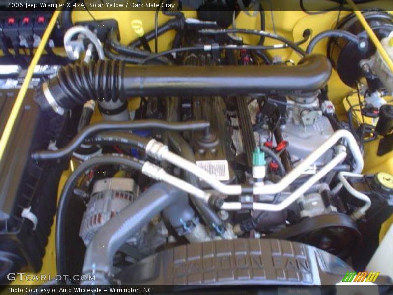 Solar Yellow / Dark Slate Gray 2006 Jeep Wrangler X 4x4