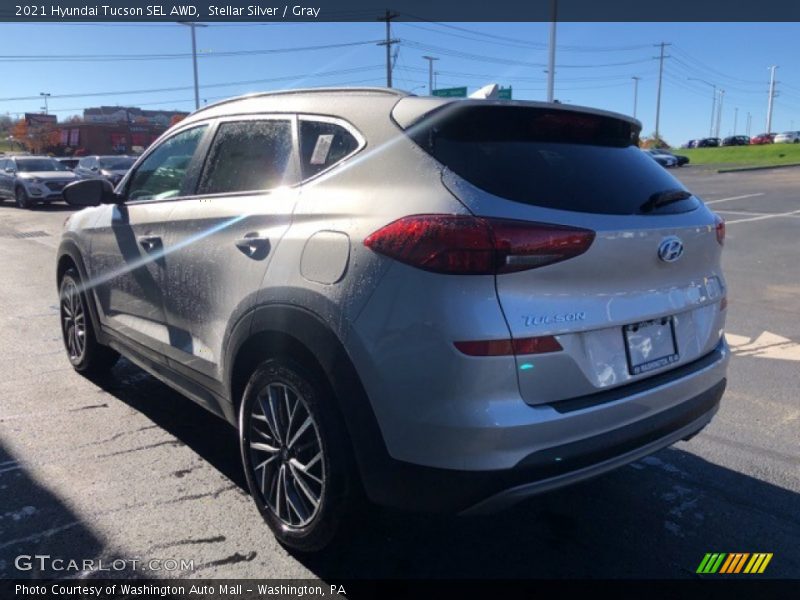 Stellar Silver / Gray 2021 Hyundai Tucson SEL AWD