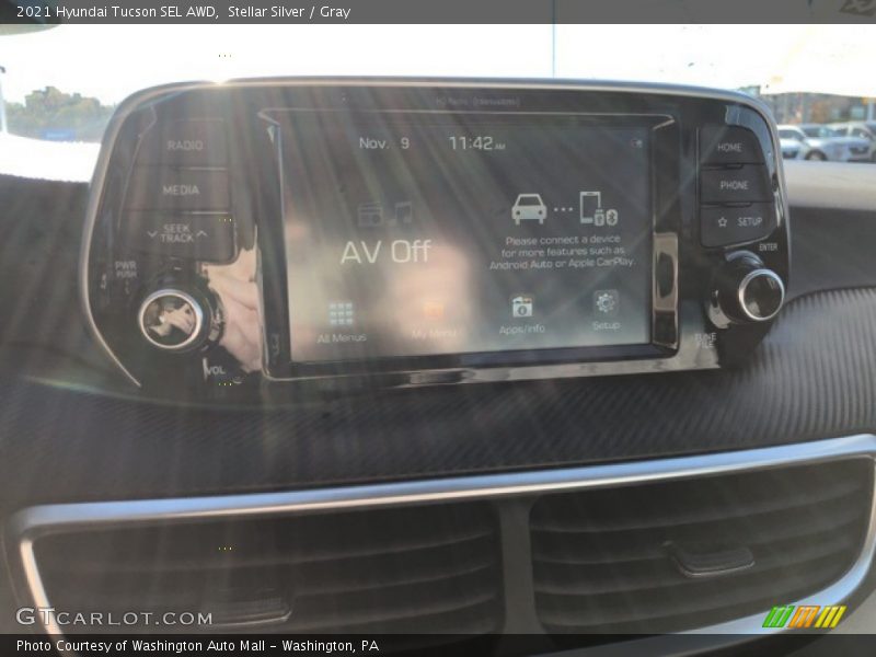 Stellar Silver / Gray 2021 Hyundai Tucson SEL AWD