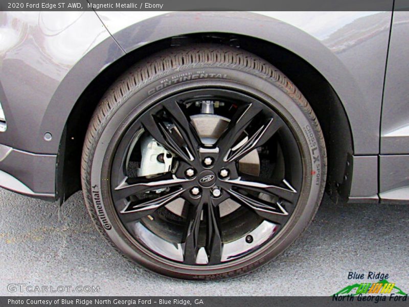 Magnetic Metallic / Ebony 2020 Ford Edge ST AWD