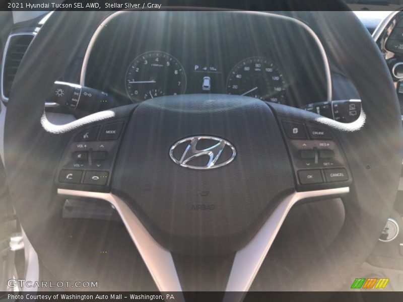 Stellar Silver / Gray 2021 Hyundai Tucson SEL AWD