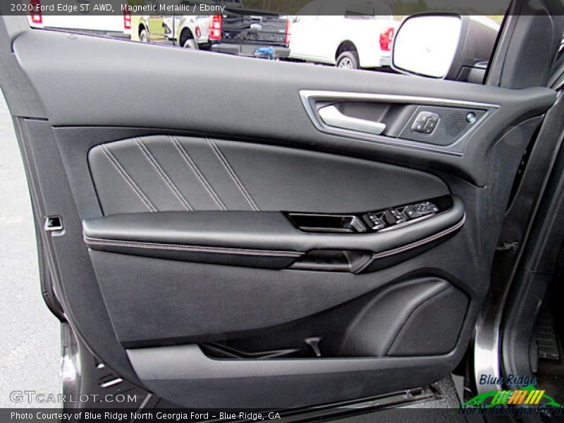 Magnetic Metallic / Ebony 2020 Ford Edge ST AWD