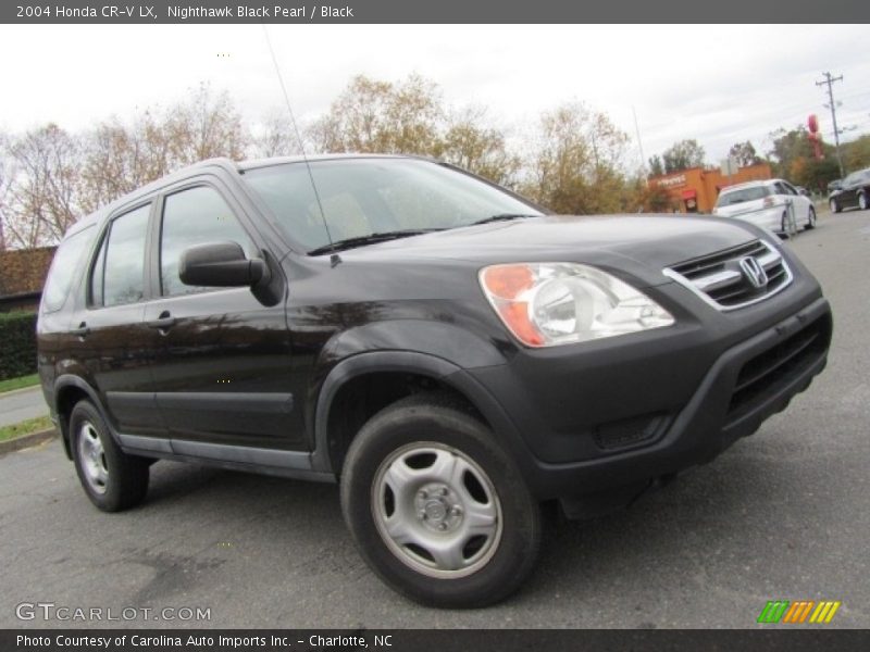 Nighthawk Black Pearl / Black 2004 Honda CR-V LX