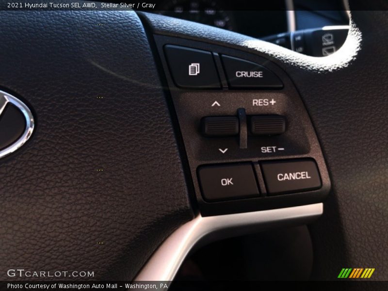Stellar Silver / Gray 2021 Hyundai Tucson SEL AWD