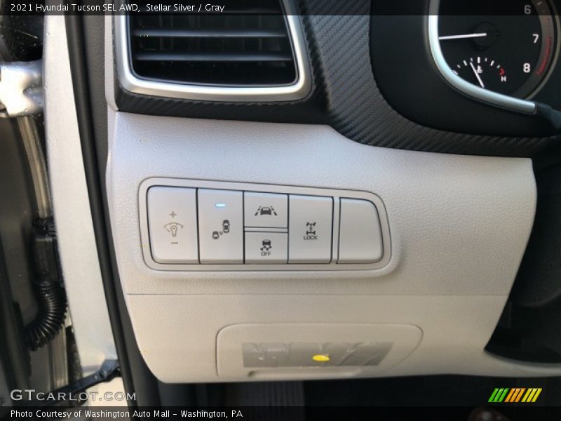Stellar Silver / Gray 2021 Hyundai Tucson SEL AWD
