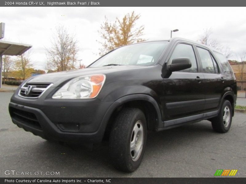 Nighthawk Black Pearl / Black 2004 Honda CR-V LX