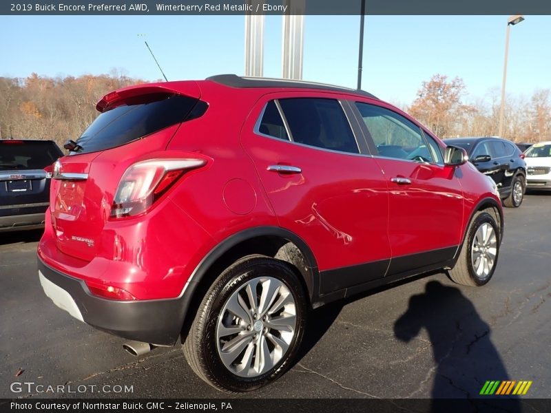 Winterberry Red Metallic / Ebony 2019 Buick Encore Preferred AWD