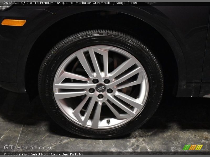 Manhattan Gray Metallic / Nougat Brown 2018 Audi Q5 2.0 TFSI Premium Plus quattro