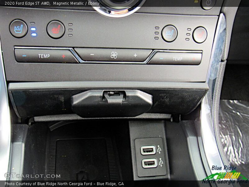 Magnetic Metallic / Ebony 2020 Ford Edge ST AWD