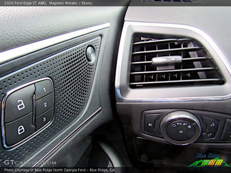 Magnetic Metallic / Ebony 2020 Ford Edge ST AWD
