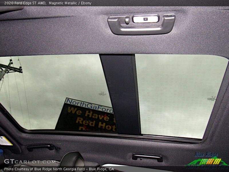 Magnetic Metallic / Ebony 2020 Ford Edge ST AWD