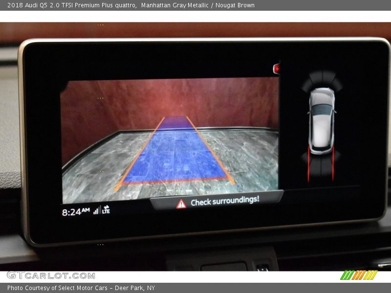 Manhattan Gray Metallic / Nougat Brown 2018 Audi Q5 2.0 TFSI Premium Plus quattro