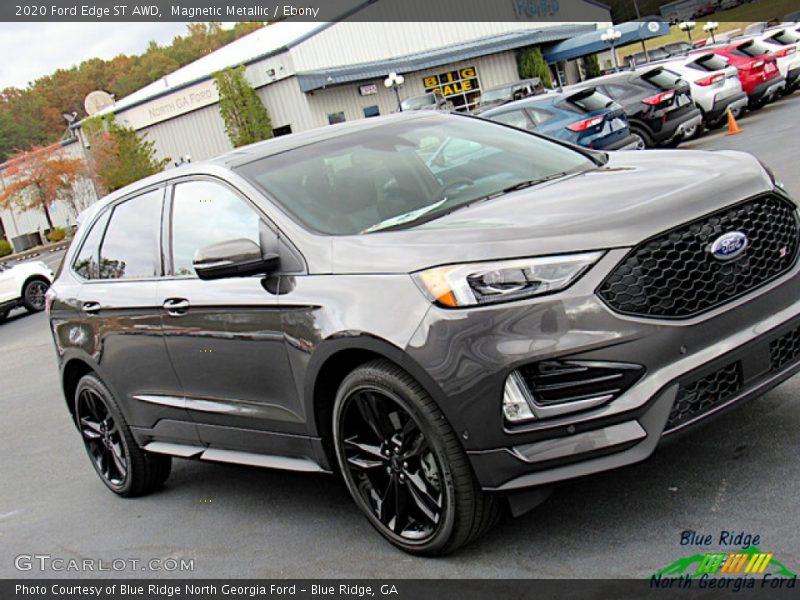 Magnetic Metallic / Ebony 2020 Ford Edge ST AWD