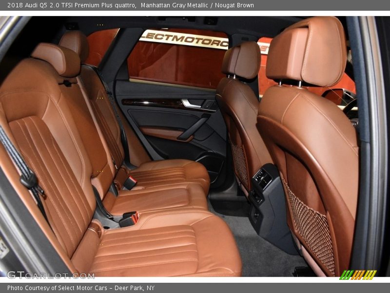 Manhattan Gray Metallic / Nougat Brown 2018 Audi Q5 2.0 TFSI Premium Plus quattro