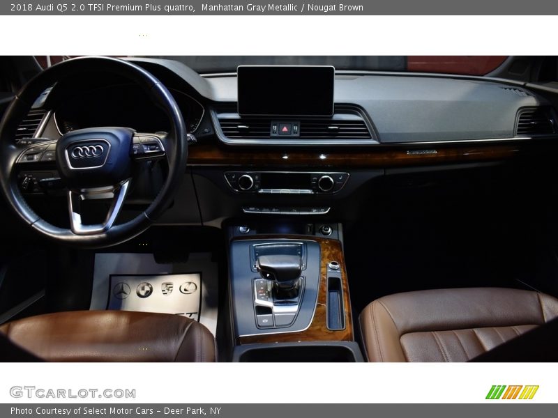 Manhattan Gray Metallic / Nougat Brown 2018 Audi Q5 2.0 TFSI Premium Plus quattro