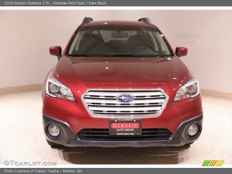 Venetian Red Pearl / Slate Black 2016 Subaru Outback 2.5i