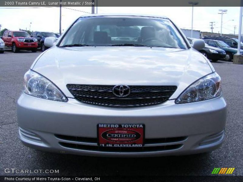 Lunar Mist Metallic / Stone 2003 Toyota Camry LE