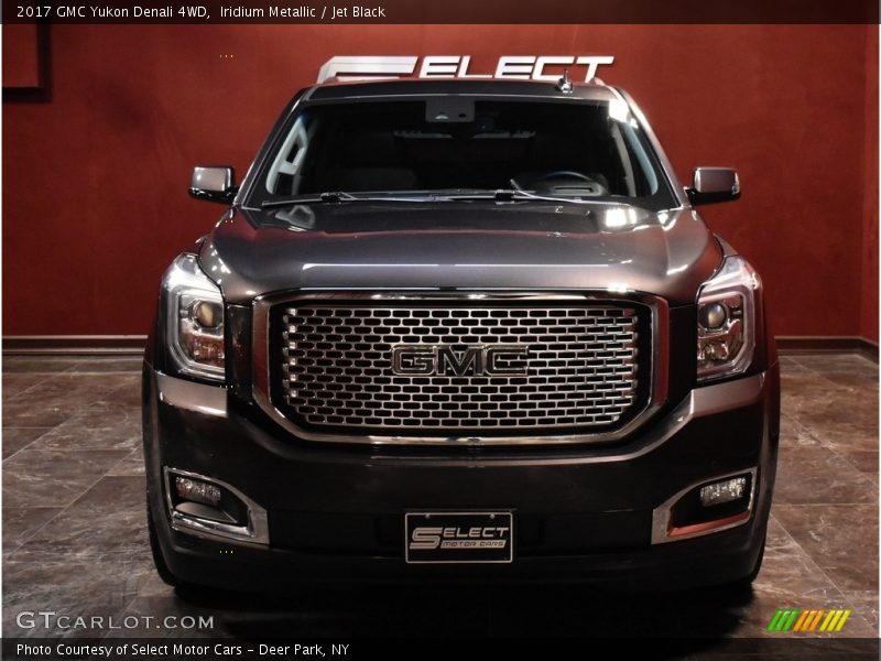 Iridium Metallic / Jet Black 2017 GMC Yukon Denali 4WD