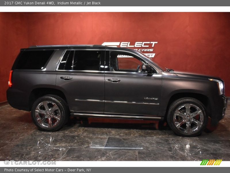 Iridium Metallic / Jet Black 2017 GMC Yukon Denali 4WD