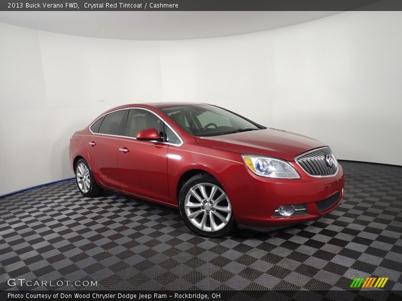 Crystal Red Tintcoat / Cashmere 2013 Buick Verano FWD