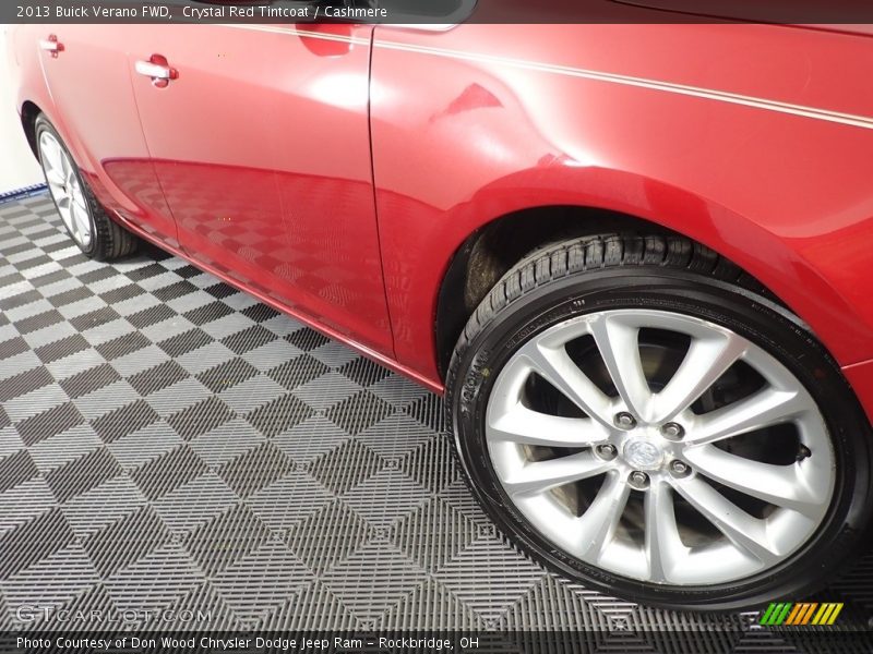 Crystal Red Tintcoat / Cashmere 2013 Buick Verano FWD