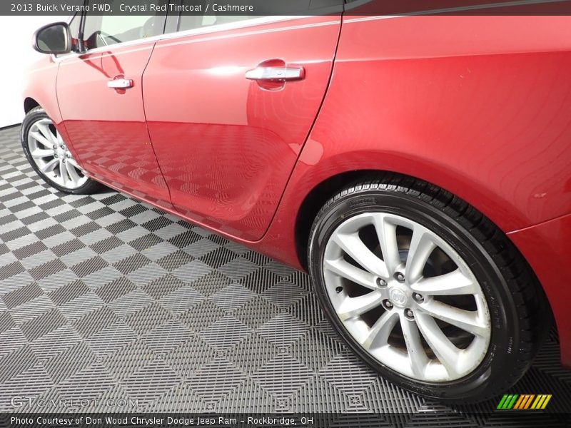 Crystal Red Tintcoat / Cashmere 2013 Buick Verano FWD