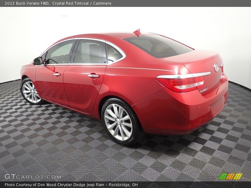 Crystal Red Tintcoat / Cashmere 2013 Buick Verano FWD