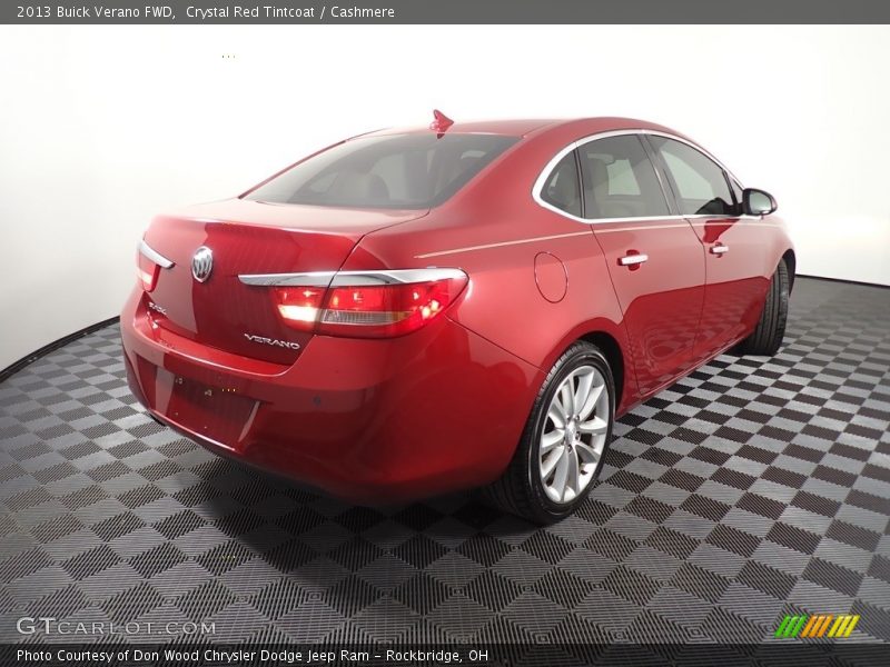 Crystal Red Tintcoat / Cashmere 2013 Buick Verano FWD